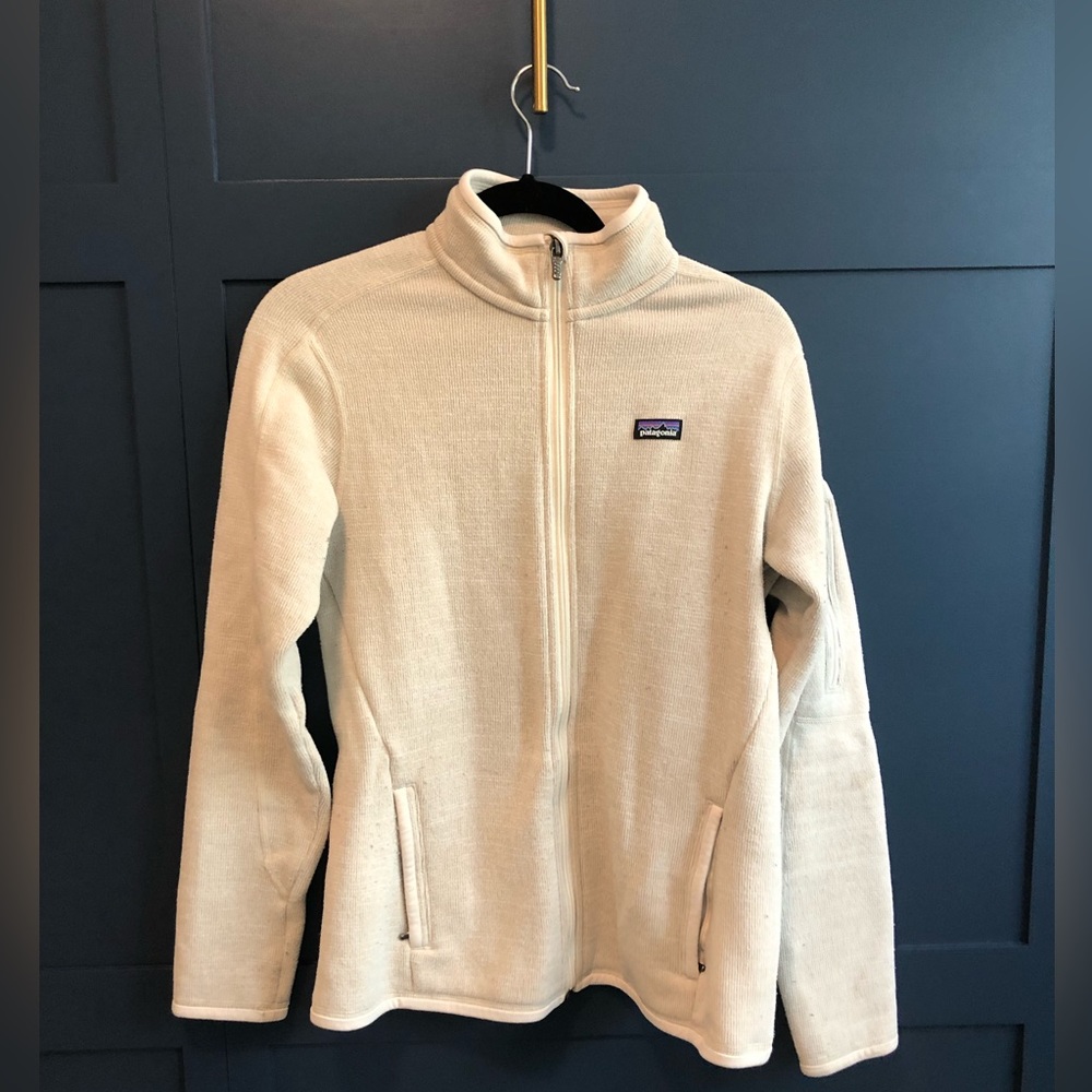 Patagonia Tan Fleece Medium Jacket